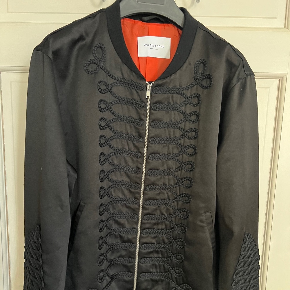 Ovadia & Sons Satin Bomber